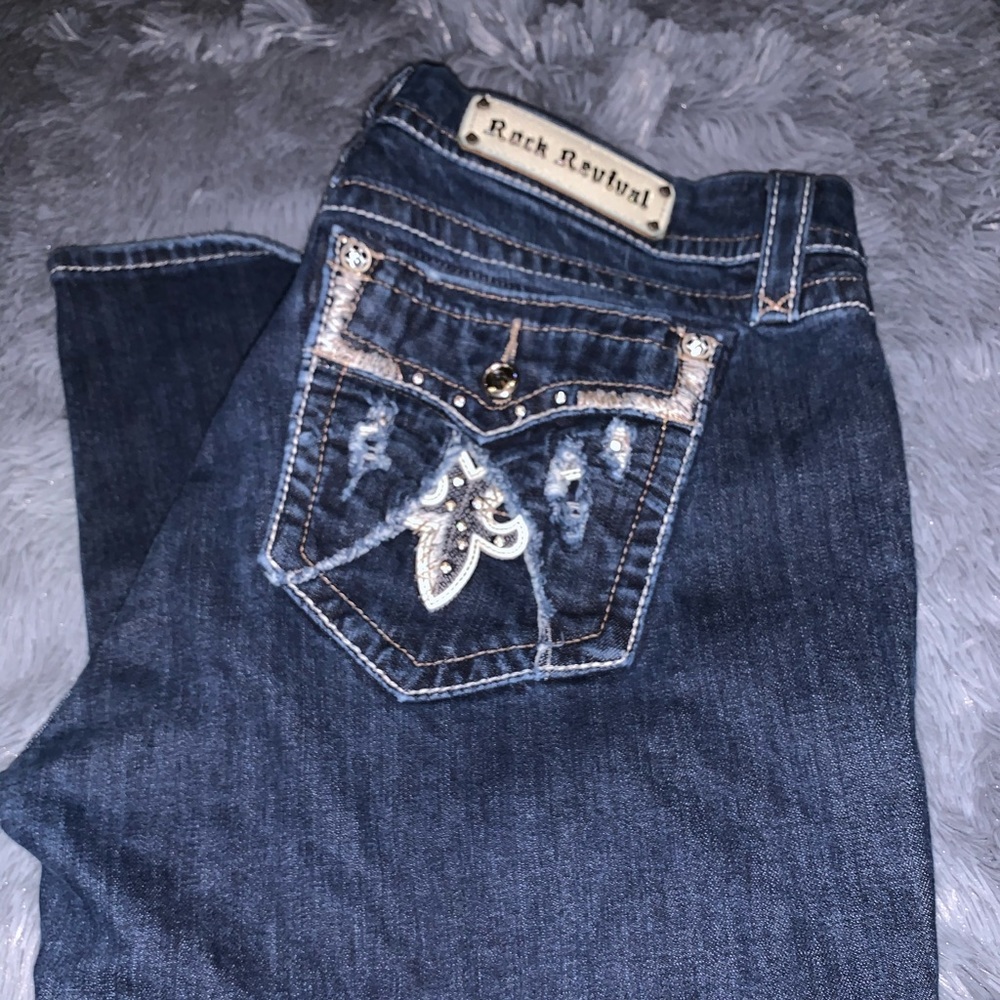 Women’s size 36 waist rock revival capris!!!!